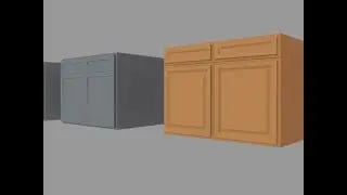 KITCHEN CABINET Modeling Tutorial for beginners Autodesk 3D MAX