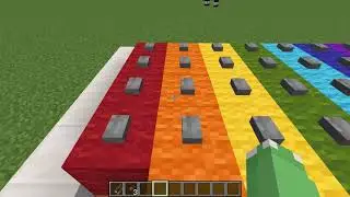 I made a pop it in Minecraft