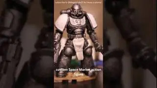 custom Black Templar figure commission  #customfigures #megaconstrux #warhammer40k