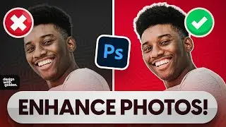 Enhance Any Photo in Photoshop (No AI)  | Camera Raw + Selective Color Tutorial