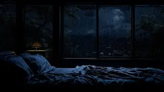 Break Your Insomnia Completely | The Rain Outside The Window Helps You Relax And Eliminate Anxiety
