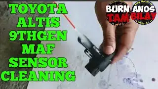 TOYOTA COROLLA ALTIS 9TH GEN MAF SENSOR CLEANING | BASIC TOTURIAL