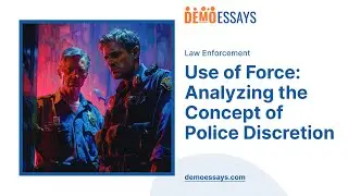 Use of Force: Analyzing the Concept of Police Discretion - Essay Example