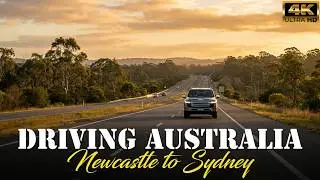 Driving in New South Wales 🚗 🇦🇺 | Newcastle to Sydney