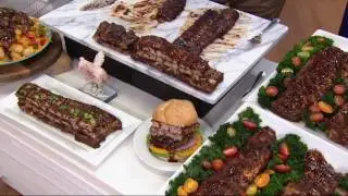 Bubba's Q (6) 18 oz. Boneless Baby Back Rib Steaks in Sauce on QVC