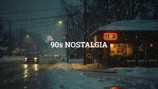 90s Winter Nostalgia ❄️ Slow Nights, Soft Lights & Calm Thoughts