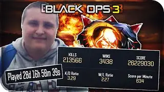 BO3: NUCLEAR ON LEGIT LEVEL 1000 PLAYER! 3+ K/D PLAYERS! (BLACK OPS 3 NUCLEAR AGAINST SWEATS)