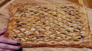 ХРУМКИЙ ПИРІГ З КУРКОЮ І ГРИБАМИ В ЛИСТКОВОМУ ТІСТІ / CRISPY CHICKEN & MUSHROOM PUFF PASTRY PIE