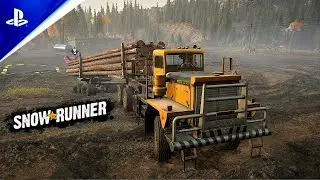 Pacific P12 Logging Adventure &ndash; Extreme Off-Road Haul | SnowRunner PS5 Gameplay