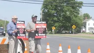 Asm. Houghtaling stands with Locked Out Shore Point Workers