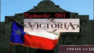 EP 001 Victoria 3 Texas Ironman #hardmode #texas #dontmesswithtexas #vicky3 #mexico Version 1.5.10