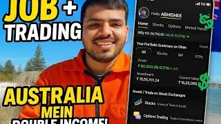 Australia life behind the scenes &ndash; job + stock market learning 📊 (not financial advice)