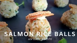 Easy recipe, Salmon Rice Balls