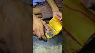 Eatable Silver Foil Making Tradinational Process