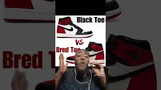 JORDAN 1 ЧЕРНЫЙ ПАЛЬЦО ПРОТИВ JORDAN 1 БРЕД ПАЛЬЦО ⚫️🔴