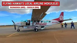 REVIEW | Mokulele Airlines | Kaunakakai (MKK) - Kahului (OGG) | Cessna 208 | Economy