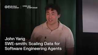 SWE-smith: Scaling Data for Software Engineering Agents | John Yang | Stanford University