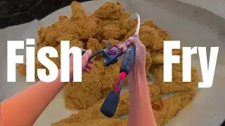 Fische fangen f&uuml;r ein Fischbraten!