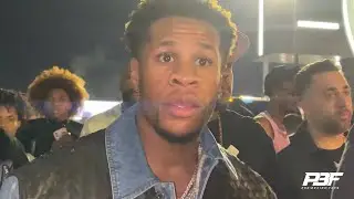 DEVIN HANEY INSTANT REACTION TO TERENCE CRAWFORD BEATING CANELO ALVAREZ