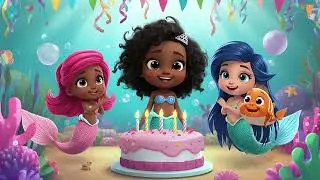 Mermaid School Chronicles 🧜&zwj;♀️ | Coral&rsquo;s Birthday Surprise | Kids Animation Story
