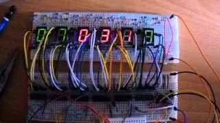 邏輯設計_4bit BCD adder + 7 segment display