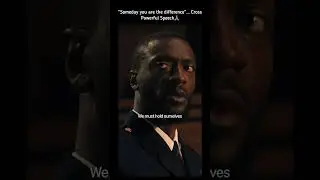 &ldquo;Someday you are the difference&rdquo;&hellip; Detective CrossPowerful Speech🙏🏽 || 🎥: Cross S2