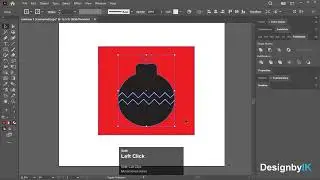 HOW TO DRAW A CHRISTMAS BALL in ADOBE ILLUSTRATOR TUTORIAL| Designbyik