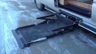 UVL Wheelchair Lift Custom Sprinter by Midwest Automotive Designs