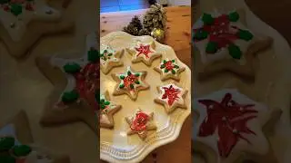 Making Special Christmas Star Cookies🎄⭐️
