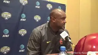 USC offensive coordinator Tee Martin on Trojans recruiting scope