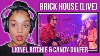 FIRST TIME HEARING Lionel Ritchie & Candy Dulfer - Brick House (live) Reaction | Rere Reacts