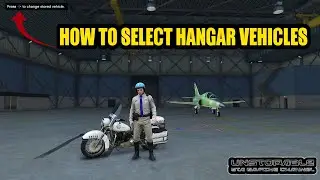 Как выбрать транспорт для ангара в сюжетном режиме GTA.