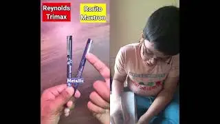 Pilot v5 Vs hi-tech  point ball pen