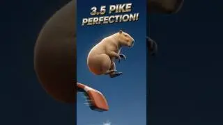 Capybara&rsquo;s Olympic Launch: 3.5 Pike in 4K!