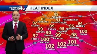 Chance of storms tonight, heat eases for weekend