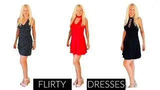 FLIRTY SUMMER DRESSES / EXPRESS / LULUS SHOES / SUMMER FASHION OUTFIT IDEAS