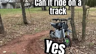 Can a sx500 ride on a track