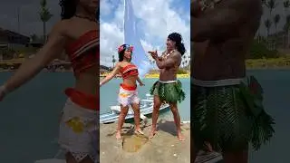 Quem ganhou essa disputa: Moana ou Maui? 😂⚔️ ​⁠@ApolloSant #tutorial #entretenimento #moana #maui