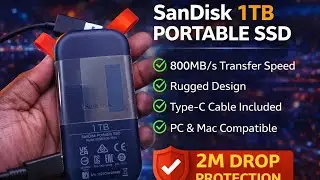 External SSD vs HDD &ndash; Kaun Sa Best Hai? ||   SanDisk Portable SSD Unboxing & Review