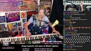 Lara plays World of Warcraft Login music (piano cover)