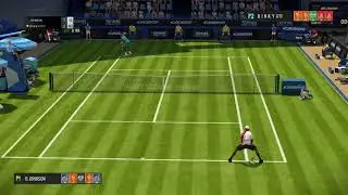 Tennis World Tour| Xbox Live Match |Vs BINKY I77I