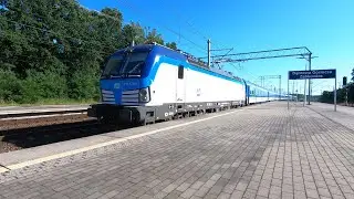 Pociągi towarowe i PKP IC na rozjazdach
