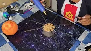 A model of the phases of the moon 