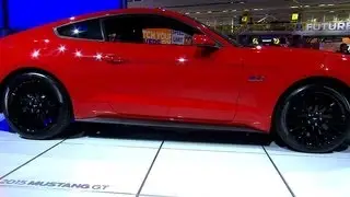 CNET On Cars - On the road: 2015 Mustang revealed