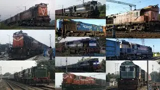 [11in1] Colourful ALCo WDG3A / WDM3A / WDM3D Locomotives