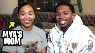 Mya Nicole&rsquo;s Mom Comes On Deshae Frost Stream! **MYA PRESSES HIM!!**