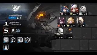 [Arknights] CC7 Risk 8 Windswept Highland (Ch'alter the Only 6★)