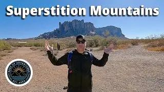 LOST DUTCHMAN HIKE! Incredible Superstition Mountain Views & Arizona Camping 🤯