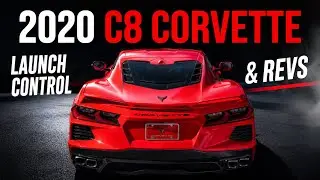 2020 C8 Corvette Launch control and Revs