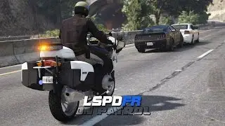 LSPDFR - Day 454 - Police BMW Motorcycle (Highway Patrol Week)